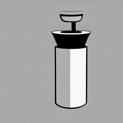 Image similar to Concept art of a Toilet-Plunger designed by Apple Inc