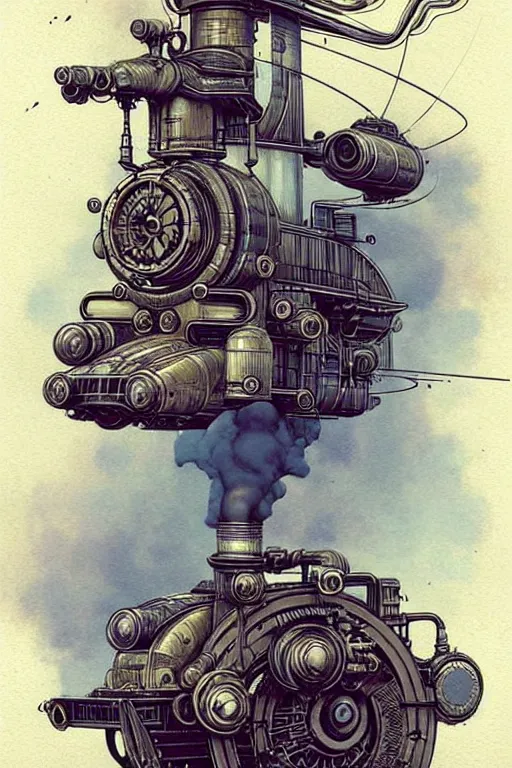 Prompt: design only! ( ( ( ( ( 2 0 5 0 s retro future steam engine designs borders lines decorations space machine. muted colors. ) ) ) ) ) by jean - baptiste monge!!!!!!!!!!!!!!!!!!!!!!!!!!!!!!