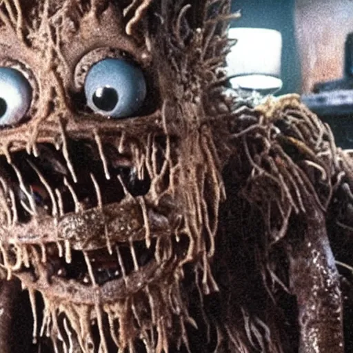 Prompt: a disgusting vile realistic spongebob monster eating a man from The Thing, by Cronenberg and greg nicotero H- 850