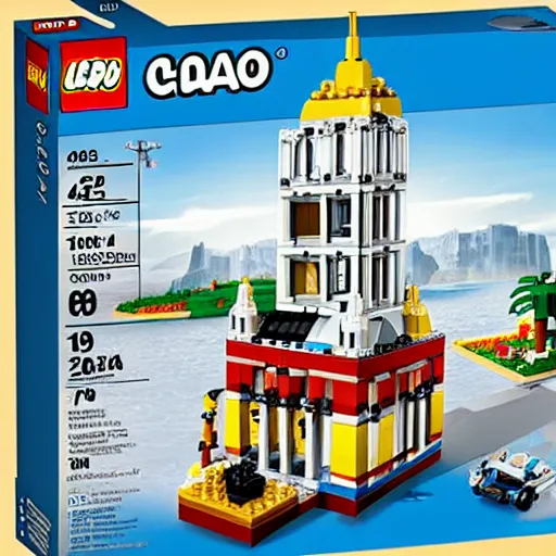 Image similar to heaven lego set,