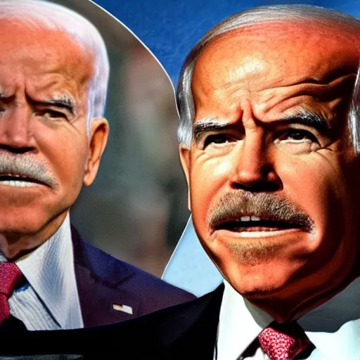 Prompt: planet of joe bidens face