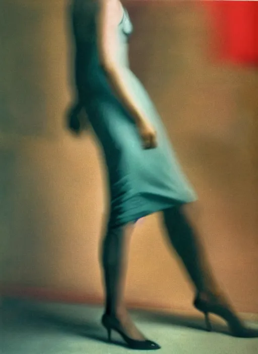 Prompt: out of focus, belly of a woman, photography by saul leiter, baroque lighting, tea green, airforce blue, red, pale skin