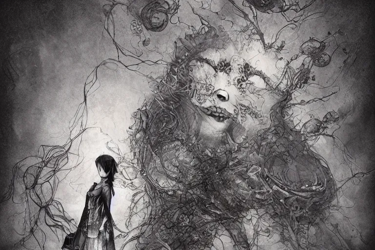 Prompt: Tempt me again and I will forget the truth, Backing your decision, Was something I neglected to do Even for you, If you feel rage To strike me with revenge I will be standing right here, Waiting without fear For you, concept art, trade on artstation, sharp focus, psychedelic, by Yoshitaka Amano, Mark Ryden, Gloom, Peter Mohrbacher, fantasy art, masterpiece, Hyperrealism. Subsurface scattering. Octane Render. Weirdcore