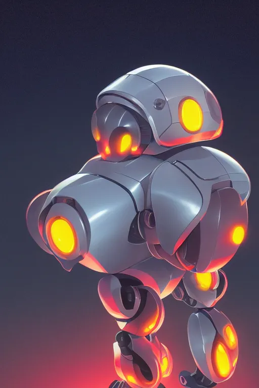 Image similar to metabots medabots medarotto medarot robot minimalist comics helmet mask neon cybereye, behance hd by jesper ejsing, by rhads, makoto shinkai and lois van baarle, ilya kuvshinov, rossdraws global illumination ray tracing hdr radiating a glowing aura