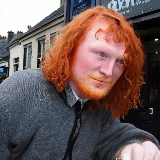 Prompt: mfw i come to ireland and it's all just drunk ginger people