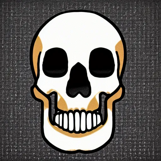 Image similar to skull icon