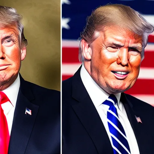 mike pence and donald trump shoot lightning at each | Stable Diffusion