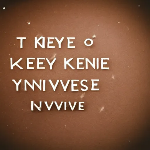Image similar to the keys to universe