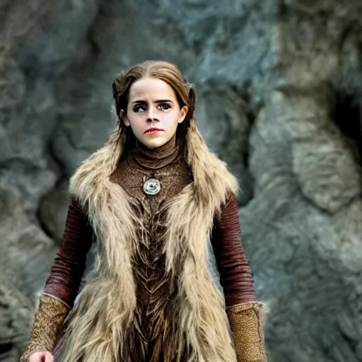 Prompt: emma watson in Dark Crystal