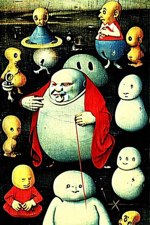 Image similar to hieronymus bosch humpty dumpty