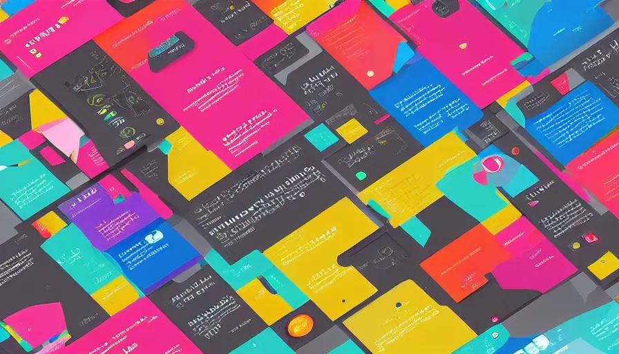 Prompt: trend behance case, web 3. 0, webgl, 3 d, colourful, ux, ui, typography