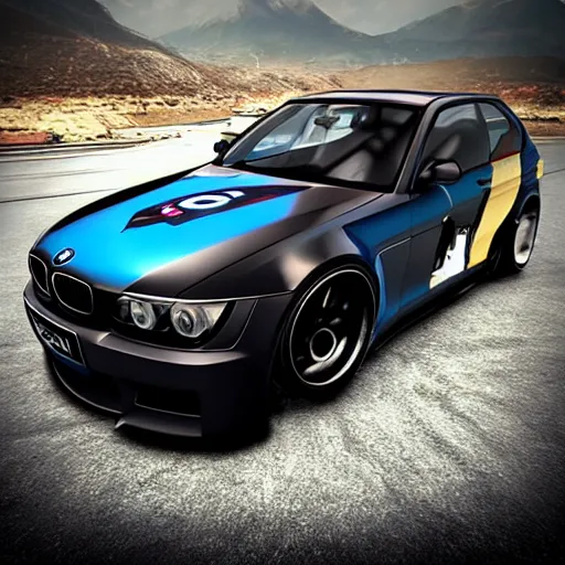 Image similar to need for speed BMW cover car