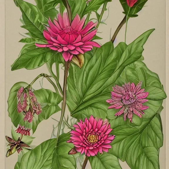 Image similar to botanical illustration