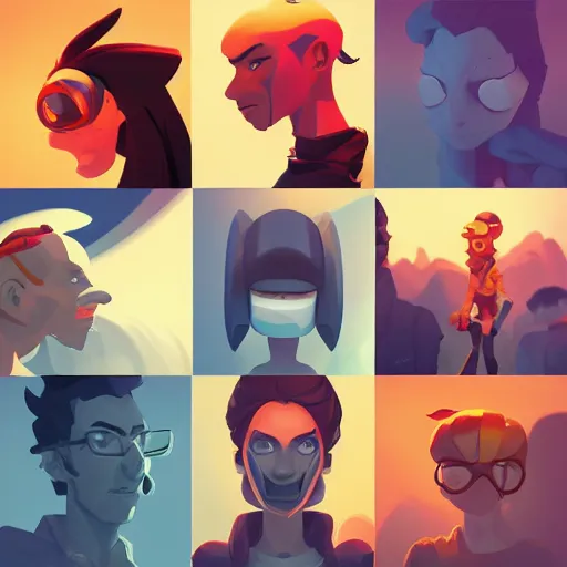 Image similar to face icon stylized minimalist toxic crusaders, loftis, cory behance hd by jesper ejsing, by rhads, makoto shinkai and lois van baarle, ilya kuvshinov, rossdraws global illumination