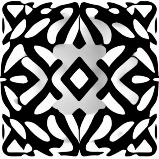 Image similar to Simple Black and white SVG pattern