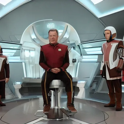 Image similar to William Shatner in The Orville (2017)