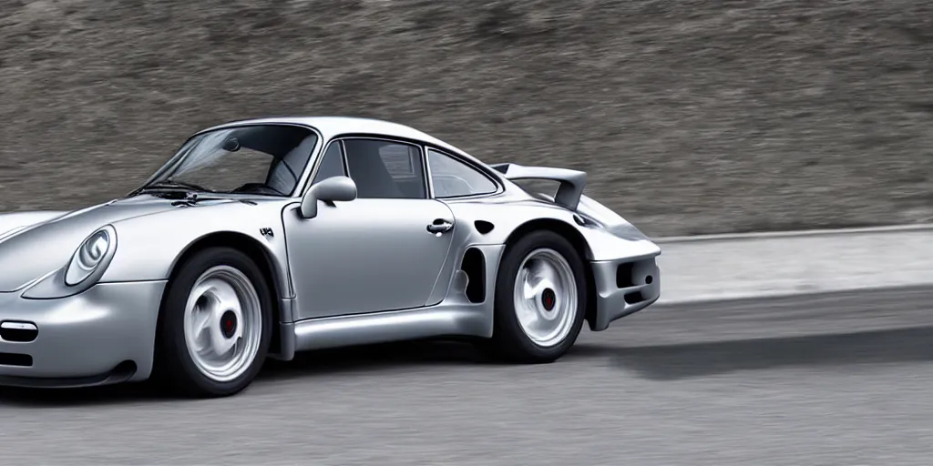 Image similar to “2022 Porsche 959, ultra realistic, 4K”