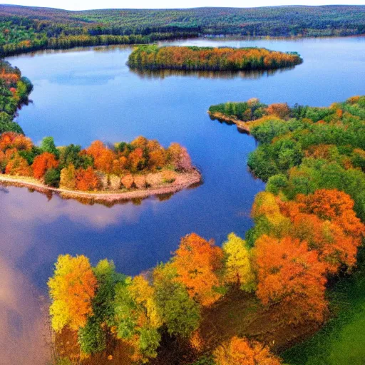 Image similar to if apple designed country, rhode island johnson pond aka lake