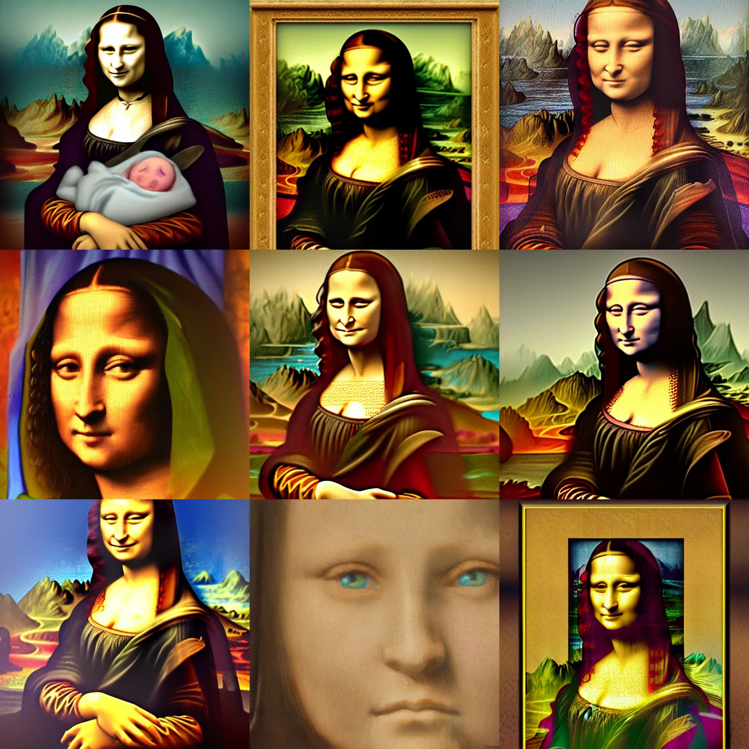 Prompt: mona lisa by world - of - warcraft, blizzard, rule of thirds, seductive look, beautiful