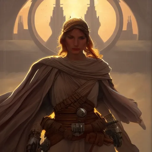 Image similar to star Wars mustaphar landscape, D&D, fantasy, intricate, elegant, highly detailed, digital painting, artstation, concept art, matte, sharp focus, illustration, hearthstone, art by Artgerm and Greg Rutkowski and Alphonse Mucha