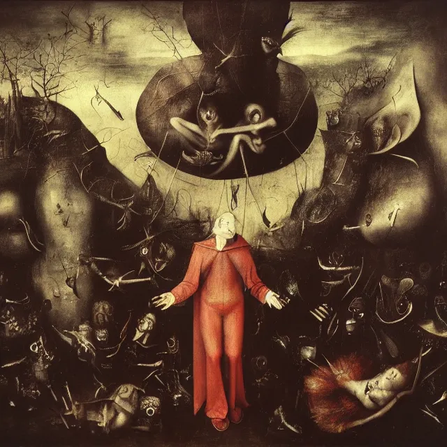 Prompt: full color photo of mephistopheles, octane render, 8 k uhd, by hieronymus bosch, joel peter witkin, annie liebovitz. gustave dore,