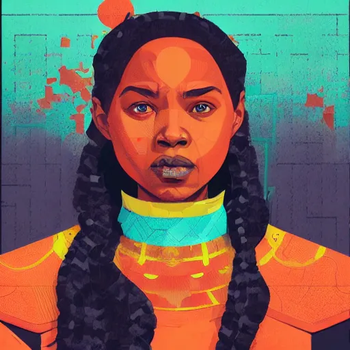 Image similar to Wakanda profile picture by Sachin Teng, asymmetrical, Organic Painting , Matte Painting, geometric shapes, hard edges, graffiti, street art:2 by Sachin Teng:4