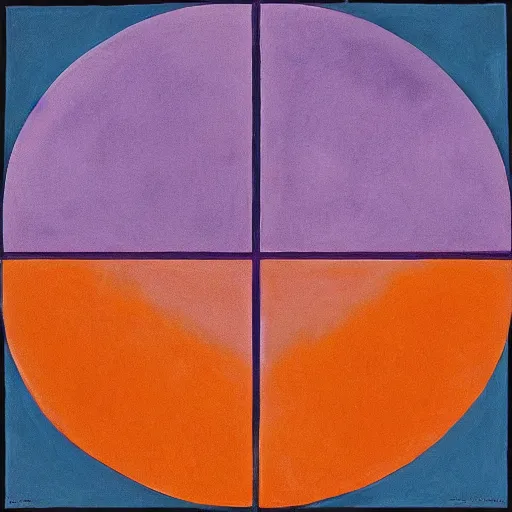 Prompt: georgia o'keeffe symmetry