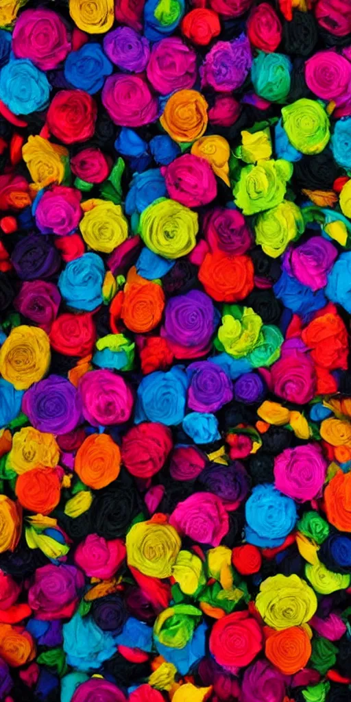 Image similar to colorful, dark, background