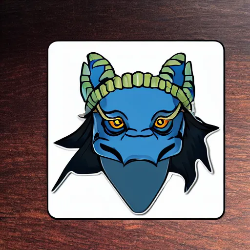 Image similar to cute d & d dragonborn character sticker