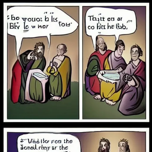 Image similar to biblically accurate funny