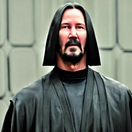 Prompt: keanu reeves as darth revan