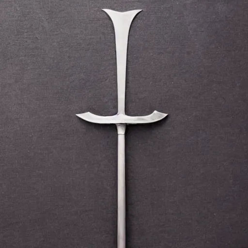 Image similar to W-shaped sword, sword in the shape of the letter W