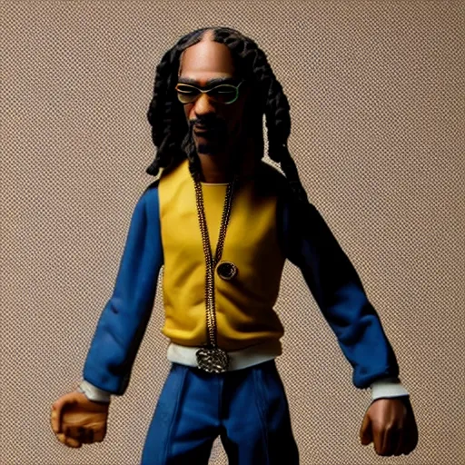 Prompt: Snoop Dog as a figurine, artstation, 8k, studio, light,