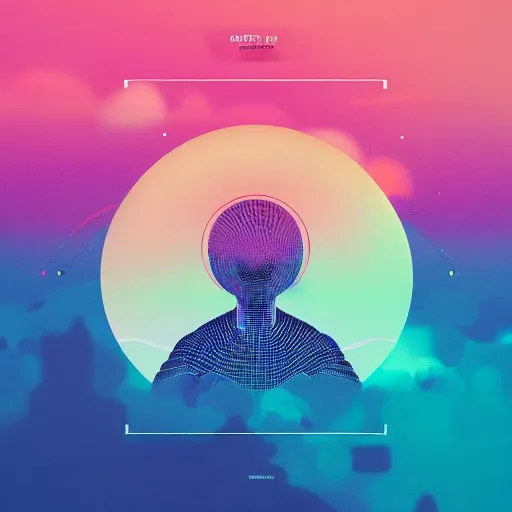 Image similar to 2064 album cover design by beeple, Pi-Slices and Kidmograph, beautiful digital illustration