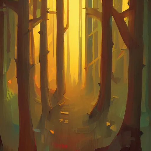 Image similar to digital painted stylized wood texture by james gilleard, painterly, digital art, artstation,