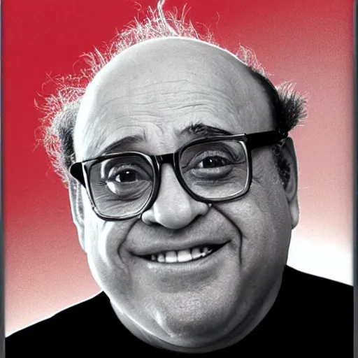 Image similar to strawbarry with danny devito face