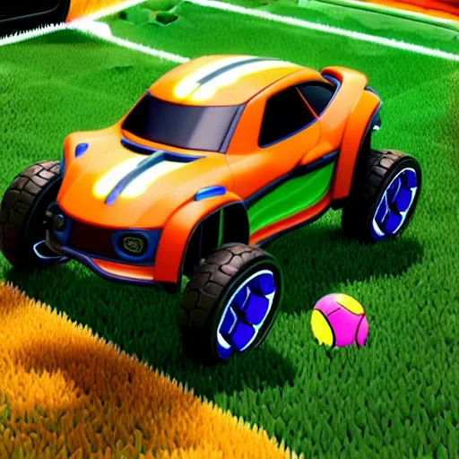 Image similar to fall guys bean on rocket league