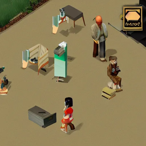 Image similar to Screenshot of Breaking Bad for the Playstation 2, low poly, nostalgic