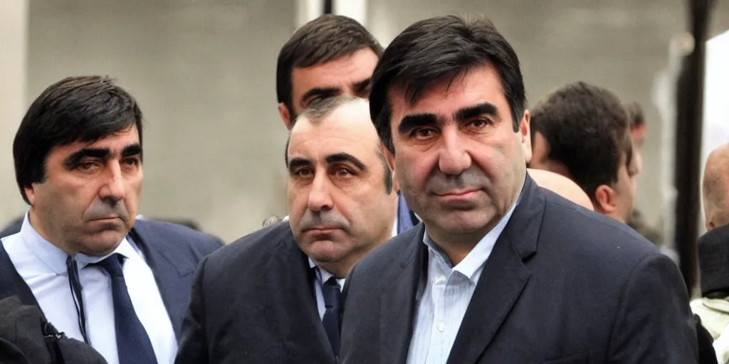 Image similar to saakashvili in jail
