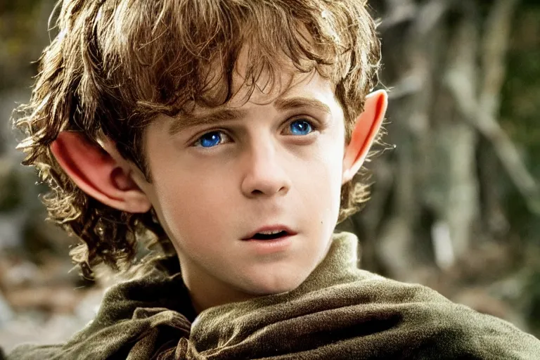 Prompt: mattybraps plays an elf in the lord of the rings return of the king, highly detailed, cinematic lighting, 4 k, arricam studio 3 5 mm film camera, kodak 5 2 7 9 ( tungsten - balanced ) film stock