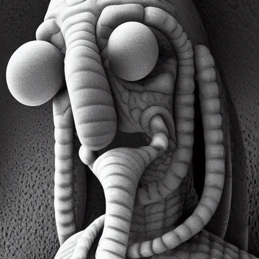 Image similar to portrait of handsome squidward, wide angle shot, diffuse lighting, intricate, elegant, highly detailed, lifelike, photorealistic, sharp focus, a 2 4! film cinematography, cinematic, hyper realism, high detail, dream like atmosphere