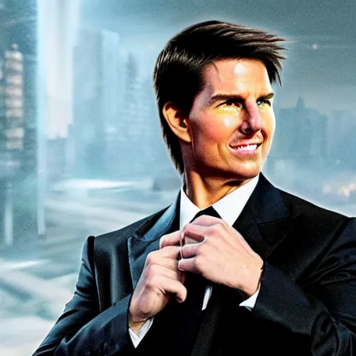 Prompt: Tom Cruise from Avengers movie