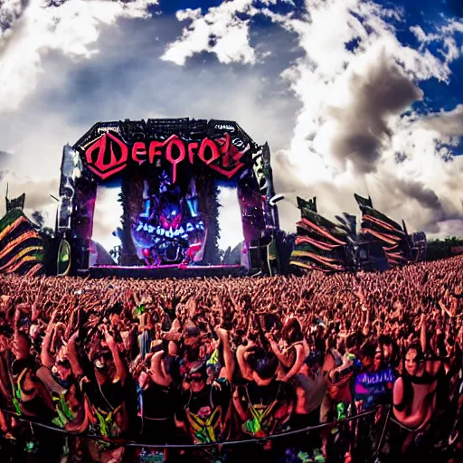 Image similar to defqon 1 music festival