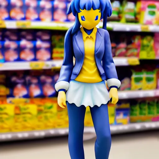 Image similar to figurine of walmart, personification, embodiment of, symbolize, official store photo, commercial photo, featured on amiami, surrealism, 8 k, 8 5 mm, beautiful composition