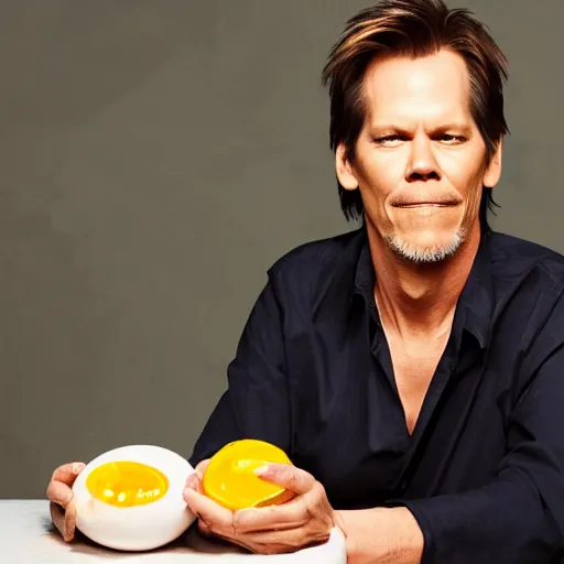 Image similar to kevin bacon and egg