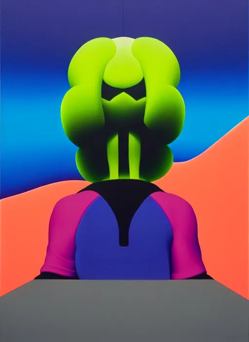 Image similar to nike acg by shusei nagaoka, kaws, david rudnick, airbrush on canvas, pastell colours, cell shaded, 8 k