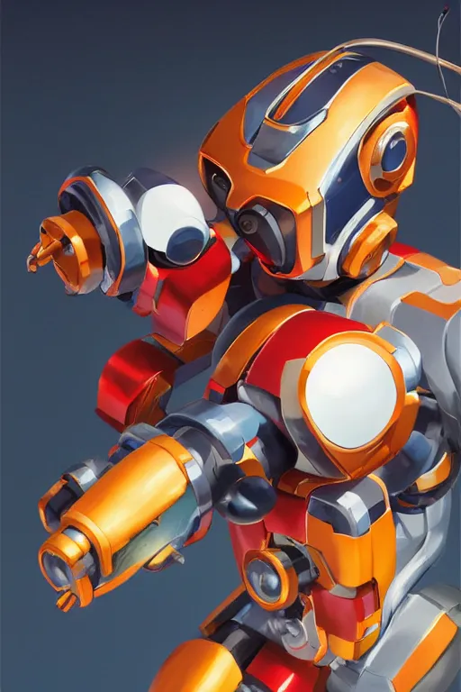 Image similar to metabots medabots medarotto medarot robot minimalist comics helmet mask neon cybereye, behance hd by jesper ejsing, by rhads, makoto shinkai and lois van baarle, ilya kuvshinov, rossdraws global illumination ray tracing hdr radiating a glowing aura