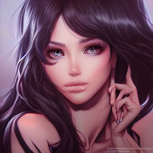 Image similar to Art made by Artgerm
