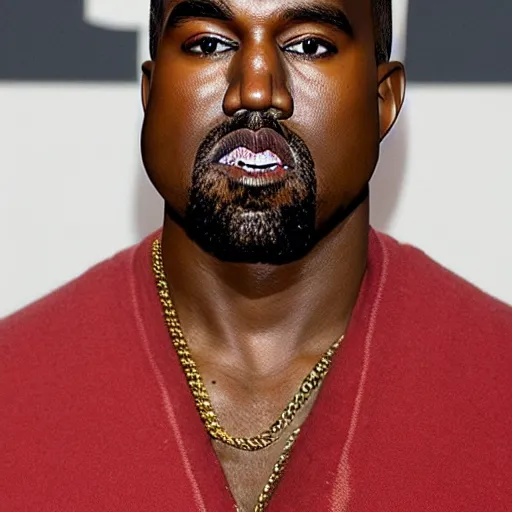 Image similar to kanye's head is melting