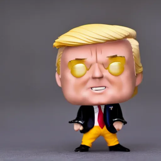 Image similar to Donald Trump as a Funko Pop figurine